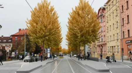 Klatovská - vizualizace