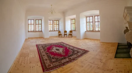 Zámek Čečovice – opravený sál