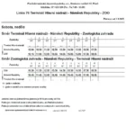 Jízdní řád září 2025